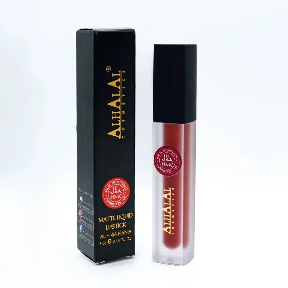 Liquid Matte Lipstick – AL-64 Hania (Halal) - almanaar Islamic Store
