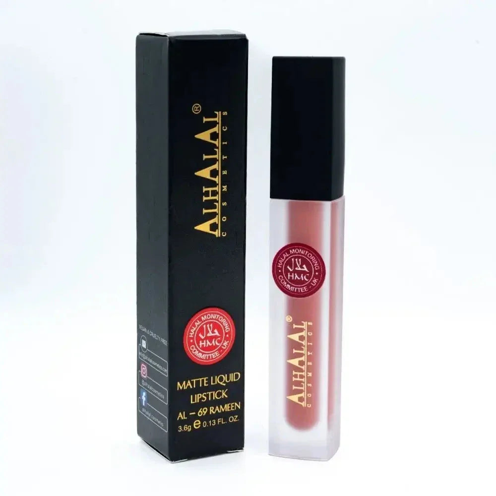 Liquid Matte Lipstick – AL-69 Rameen (Halal) - almanaar Islamic Store