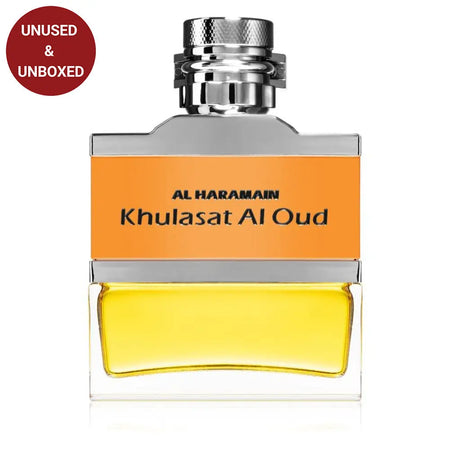 Khulasat Al Oud Eau de Parfum 100ml Al Haramain Unboxed - almanaar Islamic Store