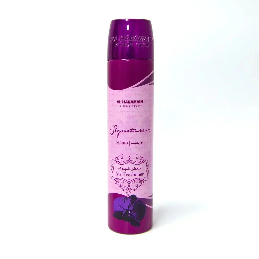 Al Haramain Signature Orchid 300ml Air Freshener - almanaar Islamic Store