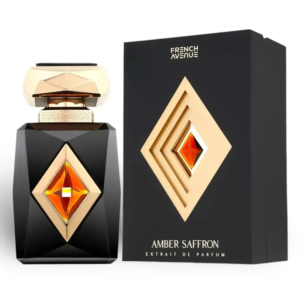 Amber Saffron Extrait De Parfum 80ml French Avenue by Fragrance World - almanaar Islamic Store