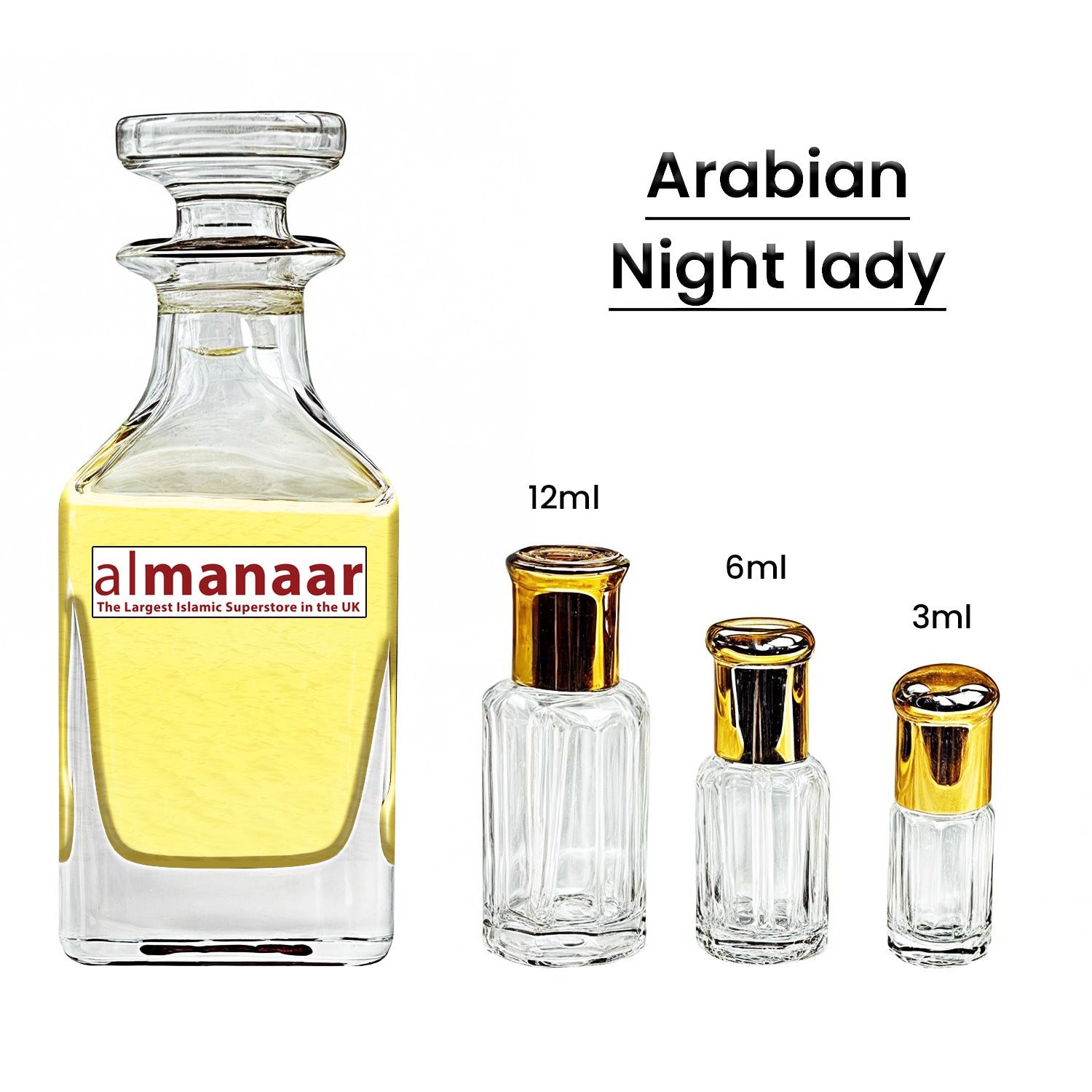 Arabian Night Lady Concentrated Perfume Oil by Almanaar - almanaar Islamic Store