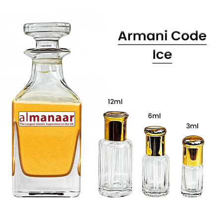 Armani Code ICE Concentrated Perfume Oil By Almanaar - almanaar Islamic Store