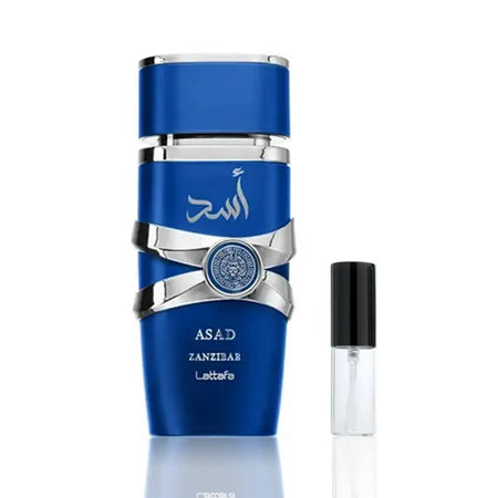 Asad Zanzibar 2ml Perfume Sample almanaar Islamic Store