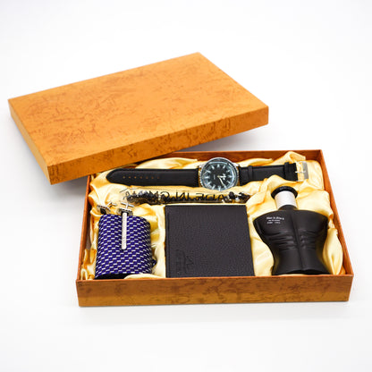 Men's Watch, Perfume & Wallet Gift Set
