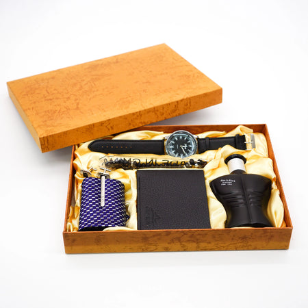 Men's Watch, Perfume & Wallet Gift Set - almanaar Islamic Store