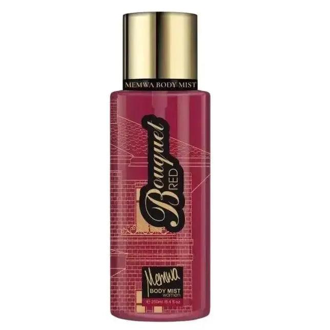 Bouquet Red Memwa Body Mist 250ml Gulf Orchid.|almanaar Islamic Store