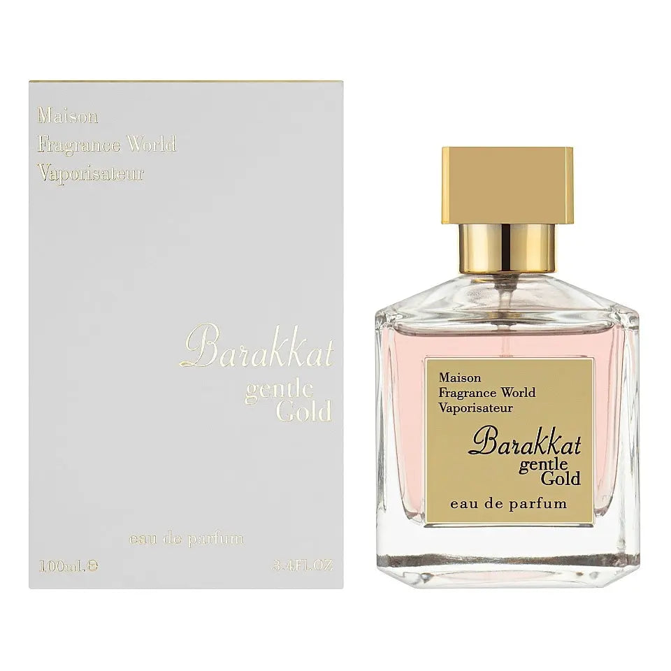 Barakkat Gentle Gold Eau de Parfum 100ml Fragrance World - almanaar Islamic Store