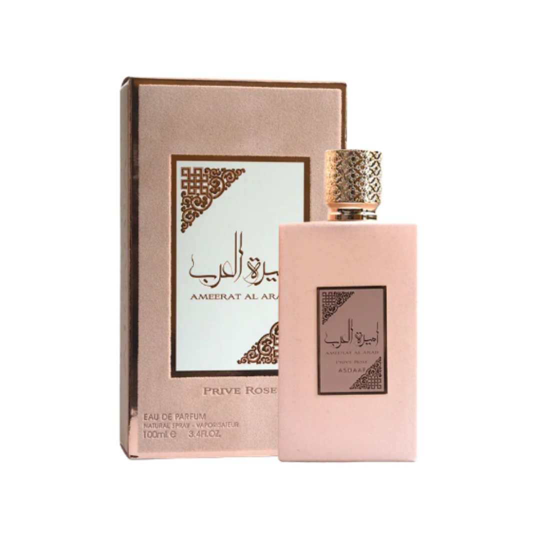 Ameerat Al Arab (Princess of Arabia) Prive Rose Eau De Parfum 100ml Asdaaf - almanaar Islamic Store