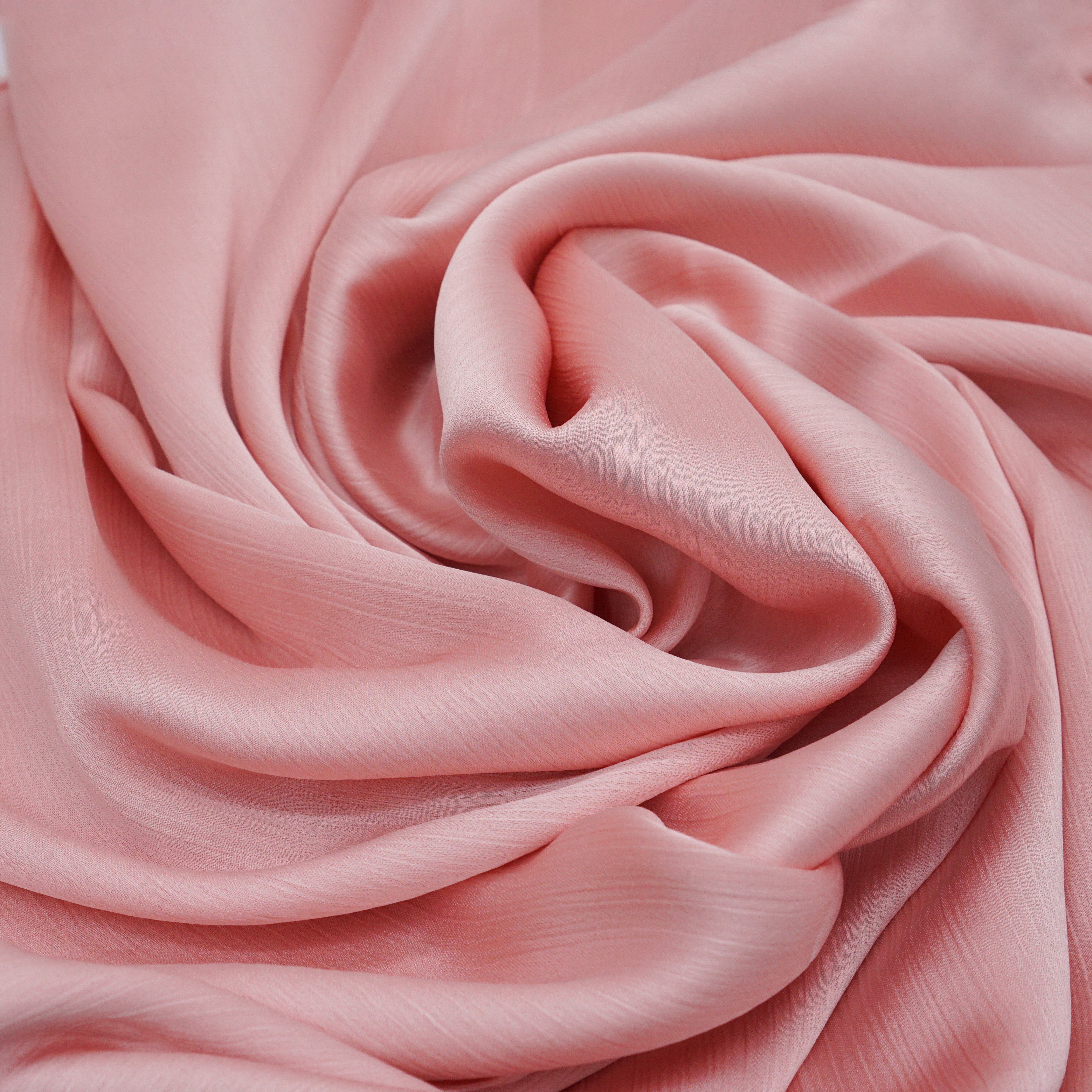 Pink Satin Hijab - almanaar Islamic Store