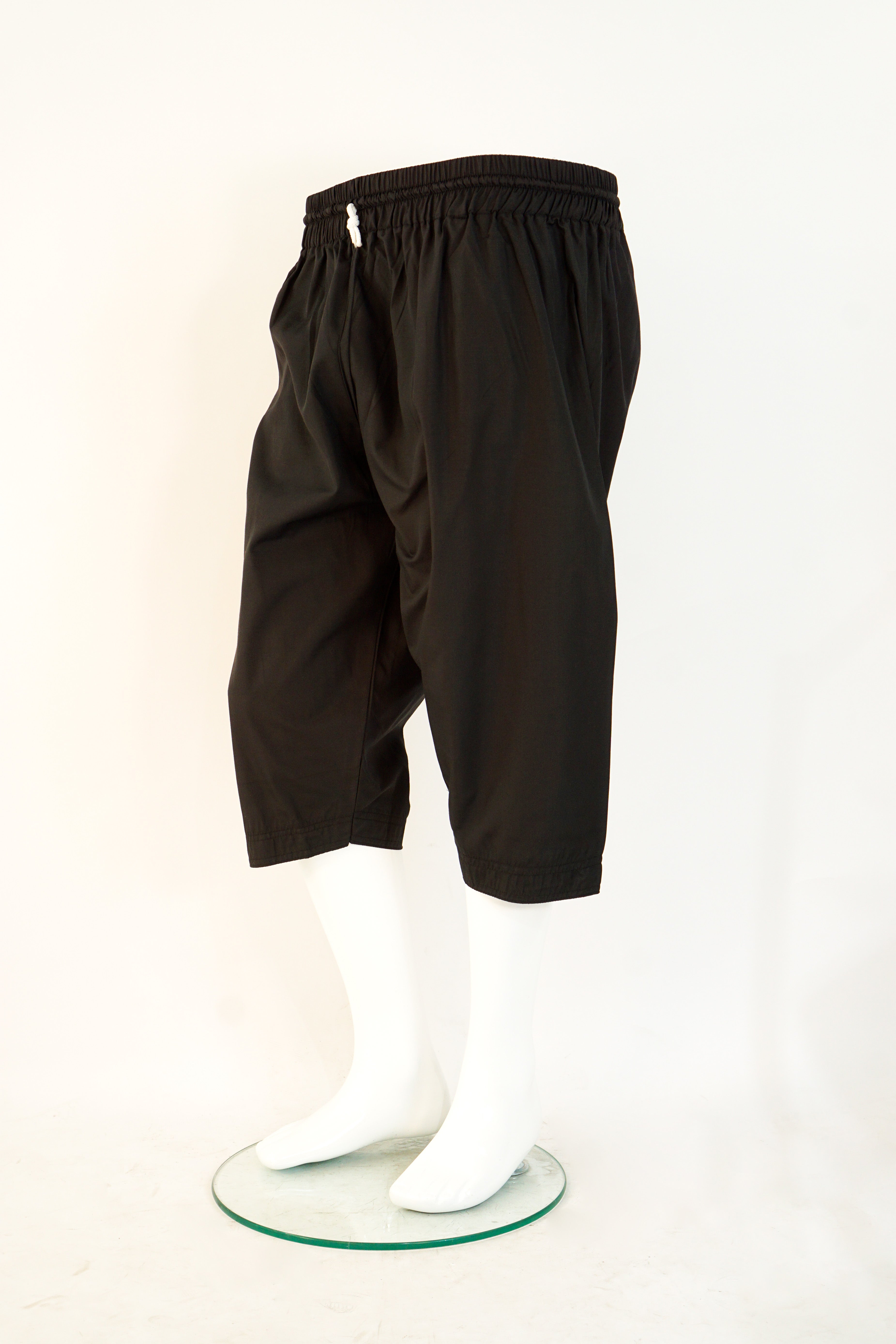 Three Quarter Trouser Black - almanaar Islamic Store