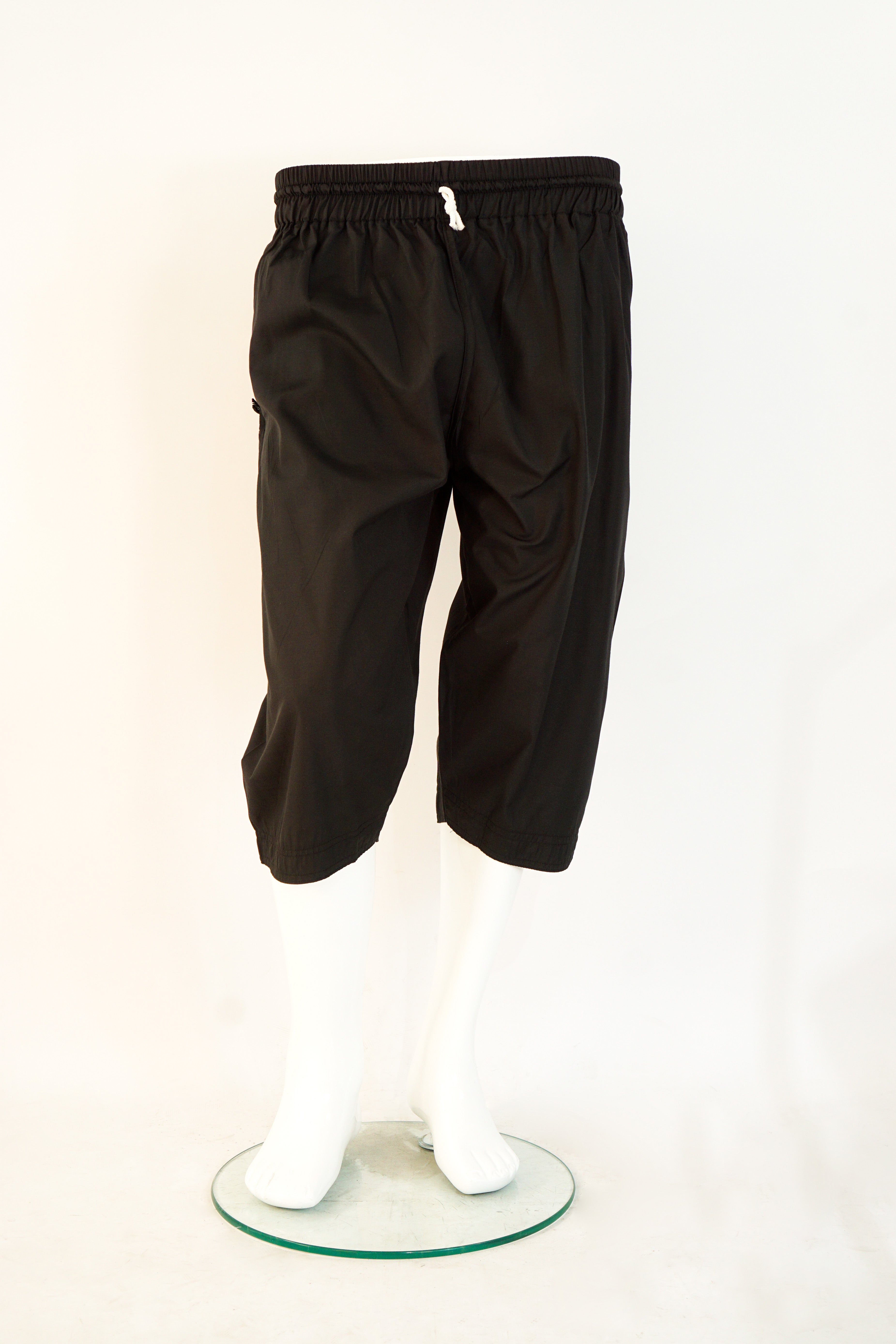 Three Quarter Trouser Black - almanaar Islamic Store