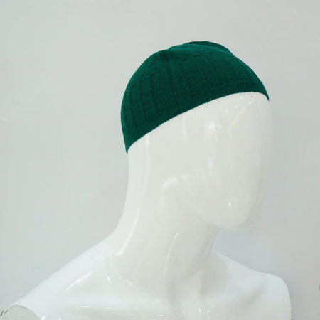 100% Cotton Bamboo Prayer Hat - almanaar Islamic Store