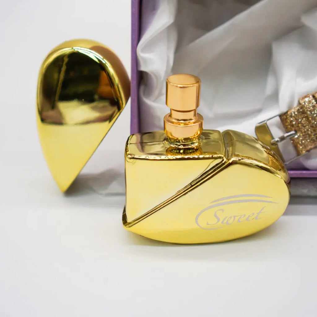 Ladies Gift Set Watch|Perfume|Bracelet|Clutch - almanaar Islamic Store