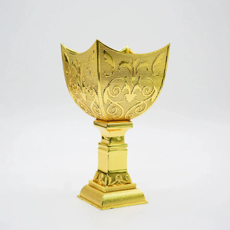 Arabic Incense Burner Metallic Middle Eastern Elegance - almanaar Islamic Store