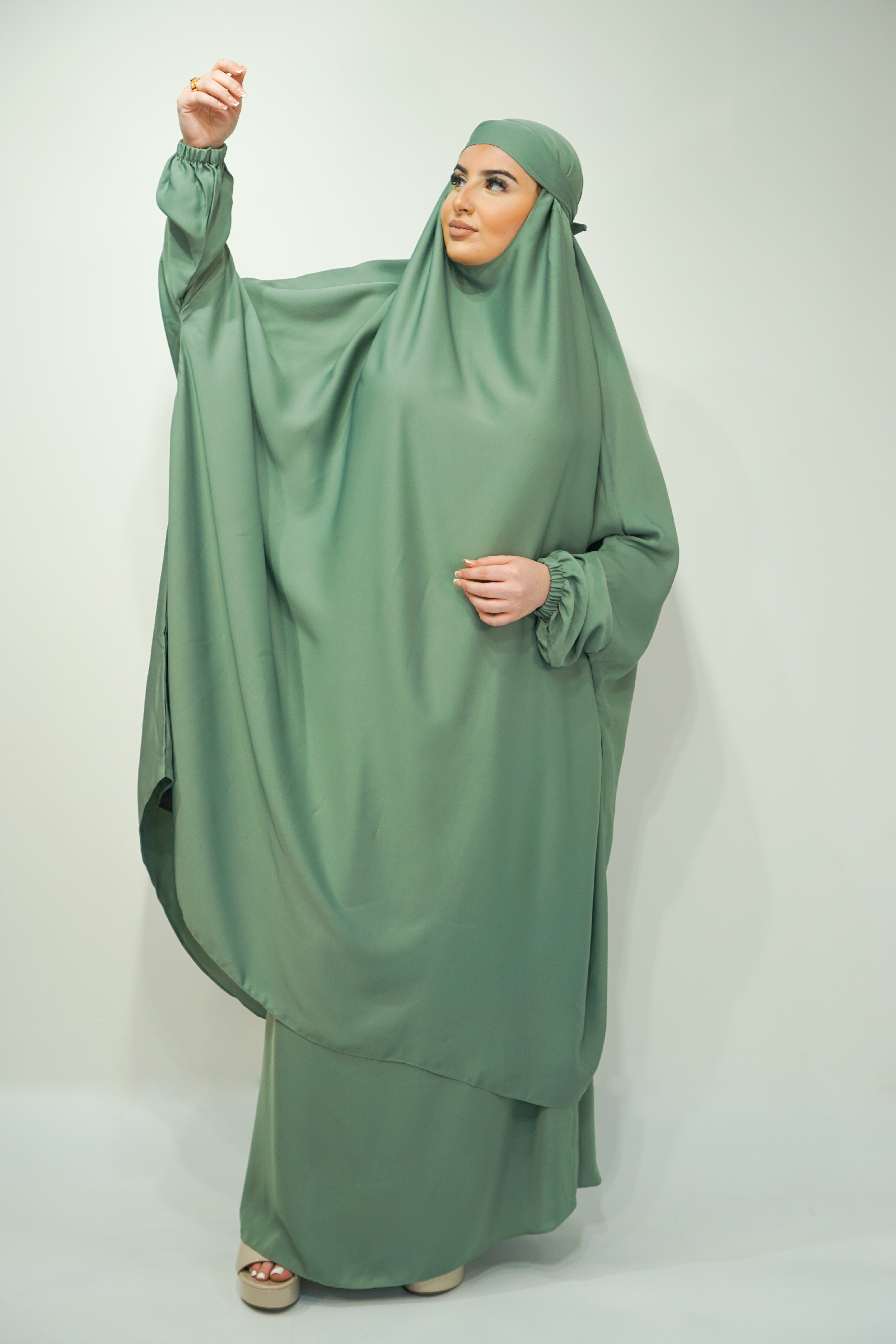 Premium Two Piece Jilbab Set - almanaar Islamic Store