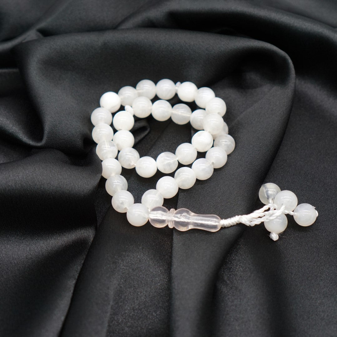33-Beads Pearl Tasbeeh White