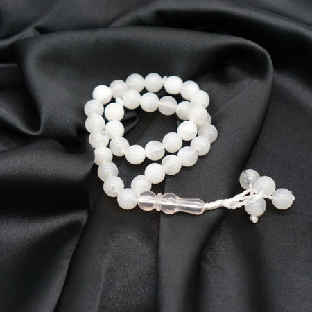 33-Beads Pearl Tasbeeh White - almanaar Islamic Store