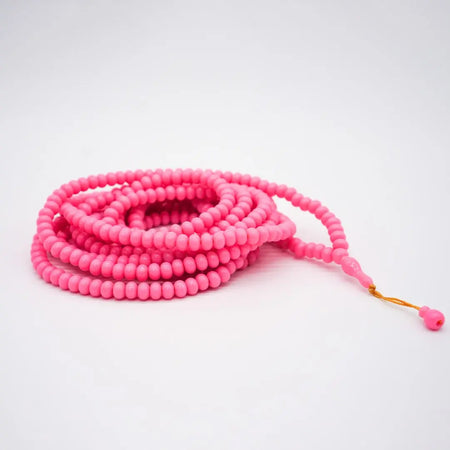 500-Beads Pearl Tasbeeh Pink - almanaar Islamic Store