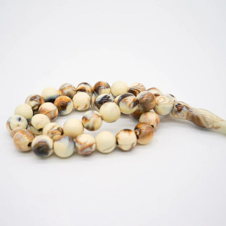 33-Beads Pearl Tasbeeh off white - almanaar Islamic Store