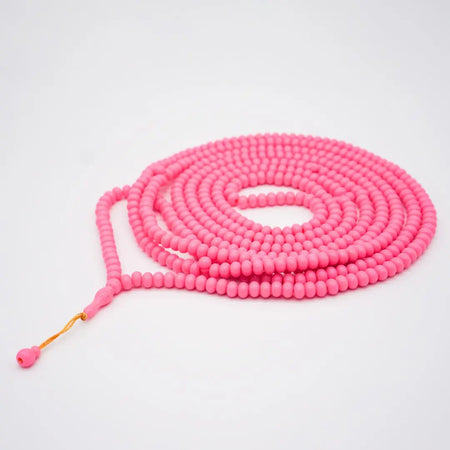 500-Beads Pearl Tasbeeh Pink - almanaar Islamic Store