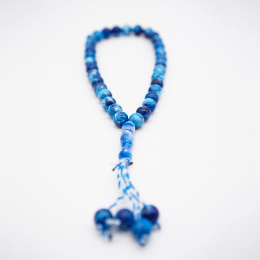 33-Beads Pearl Tasbeeh Sky Blue