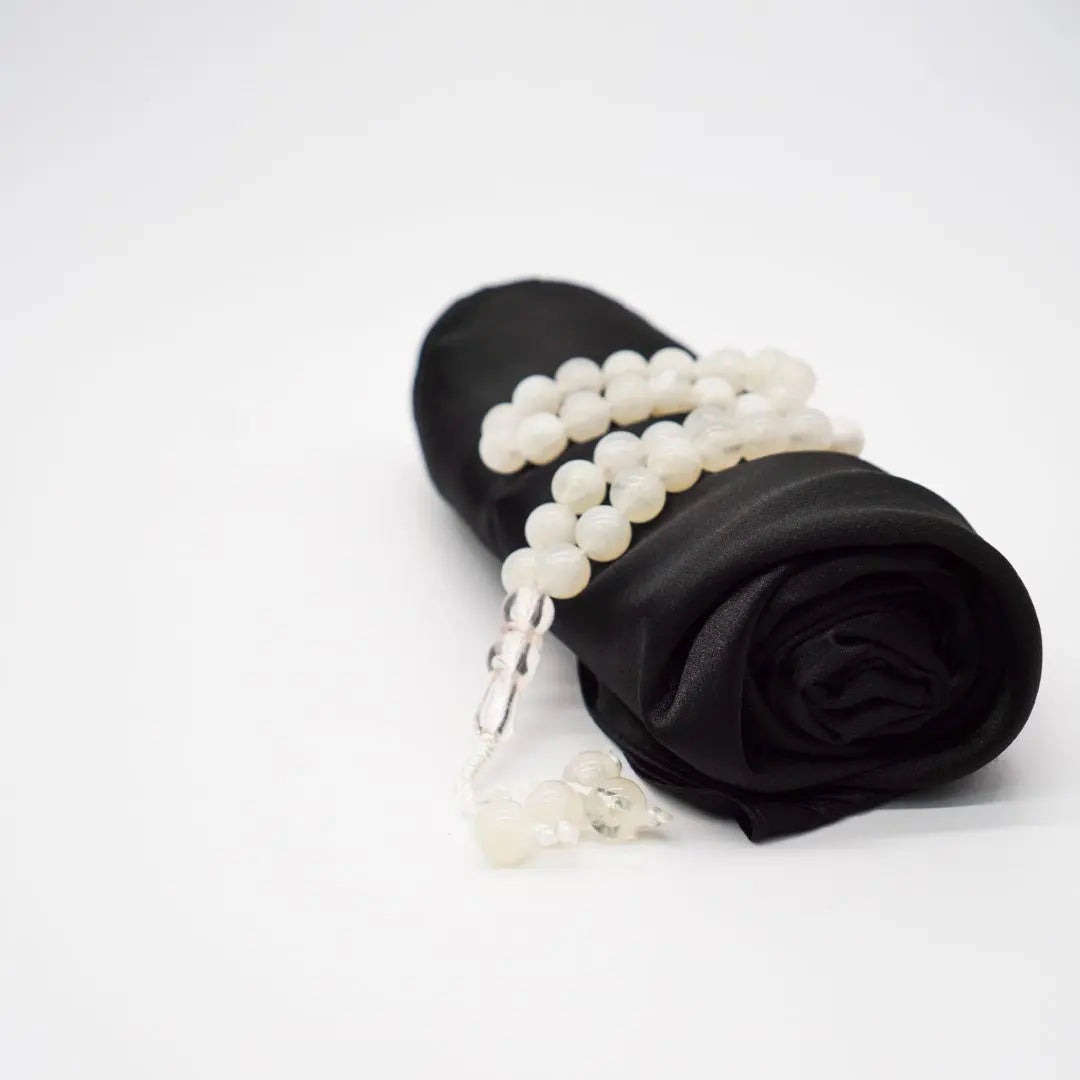 33-Beads Pearl Tasbeeh White - almanaar Islamic Store