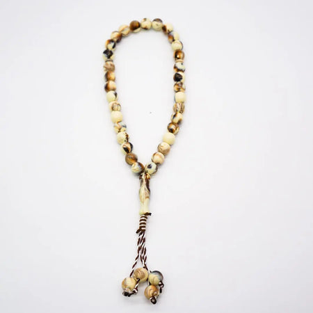 33-Beads Pearl Tasbeeh off white - almanaar Islamic Store