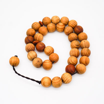 XL Acrylic Prayer Tasbeeh 33 Beads Wooden