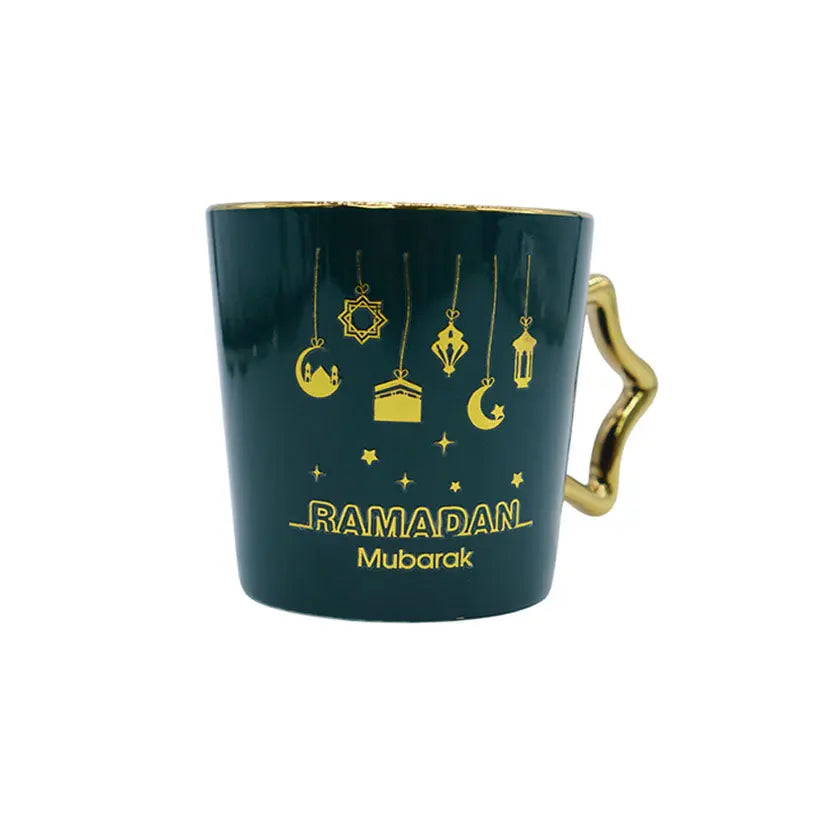 Ramadan Mubarak Ceramic Cup – Green China