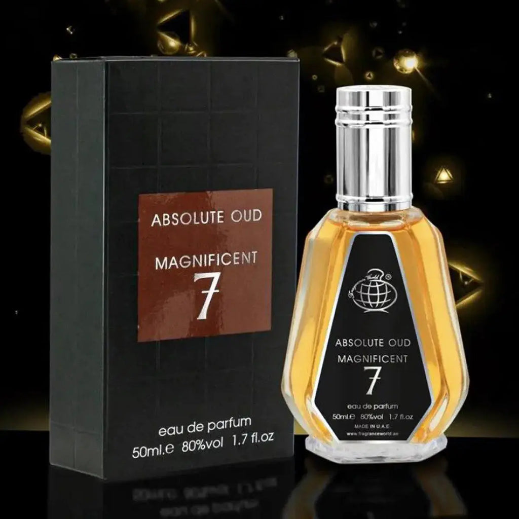 Absolute Oud Magnificent 7 Eau De Parfum 50ml Fragrance World - almanaar Islamic Store