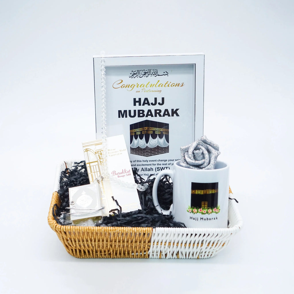 Hajj Mubarak Premium Gift Hamper – Elegant Islamic Celebration Hamper - almanaar Islamic Store