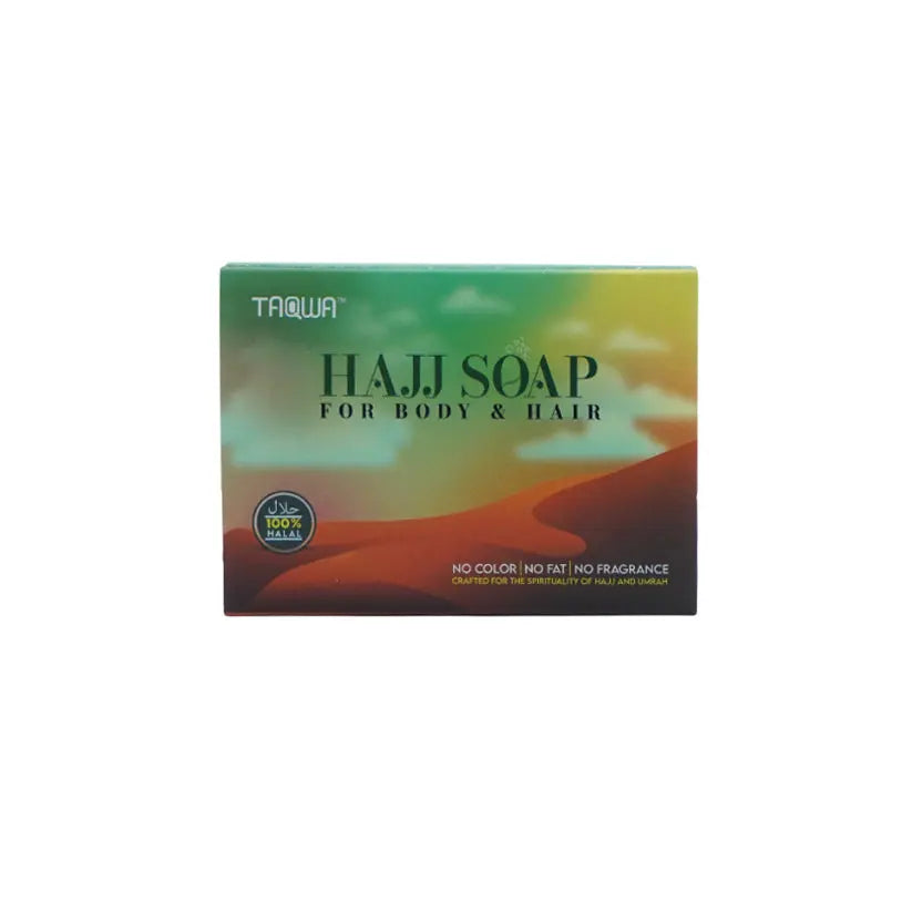 Hajj & Umrah Soap- Unscented & Alcohol Free Soap Hajj Safe