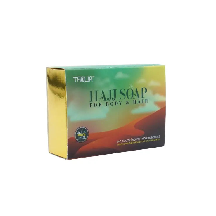 Hajj & Umrah Soap- Unscented & Alcohol Free Soap Hajj Safe