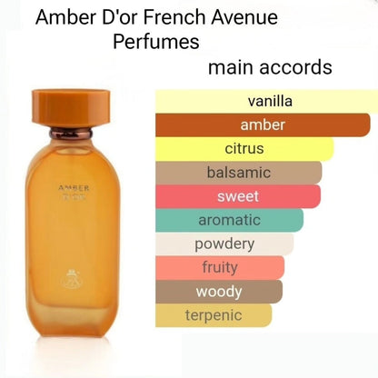 Amber D’or Eau De Parfum 100ml FA Paris Fragrance World