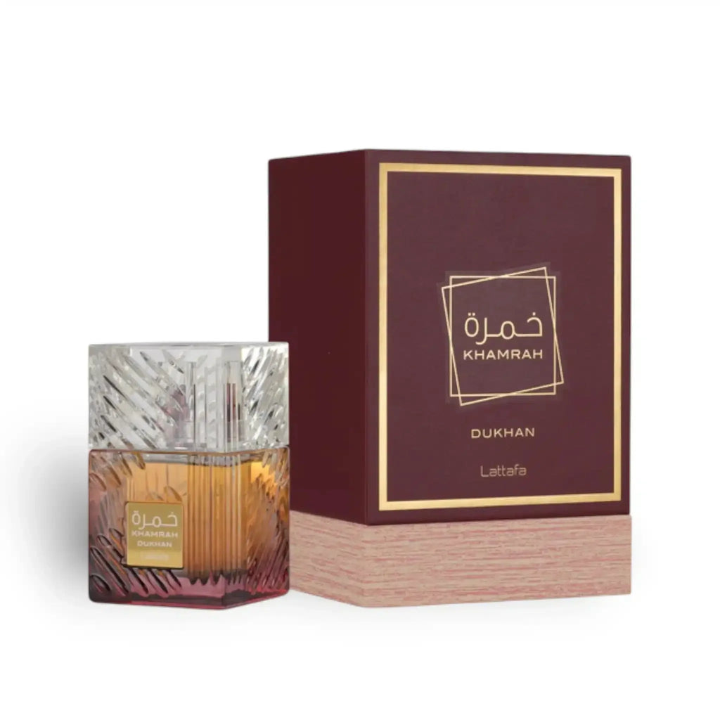 Khamrah Dukhan 100ml Eau De Parfum by Lattafa - almanaar Islamic Store