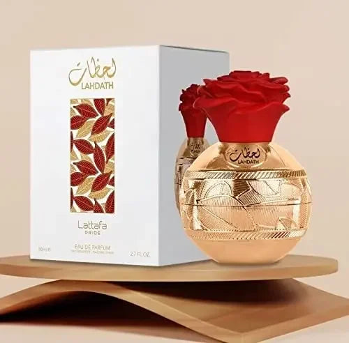 Lahdath Eau De Parfum 80ml by Lattafa Pride - almanaar Islamic Store