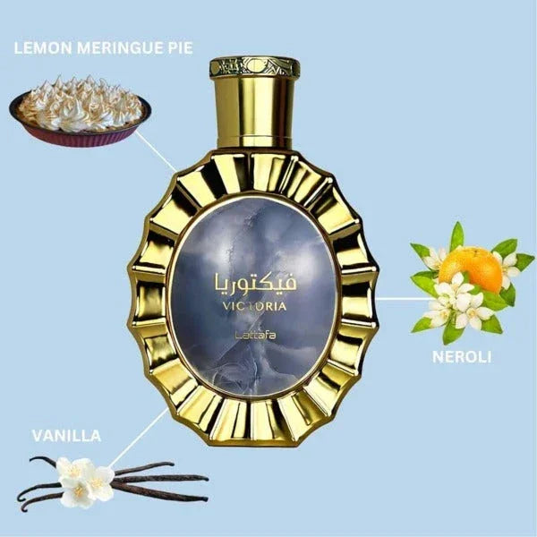 Victoria Eau de Parfum 100ml by Lattafa - almanaar Islamic Store
