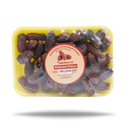 Shifawise Fresh Mabroom Dates – from Saudi Arabia, 450g ShifaWise