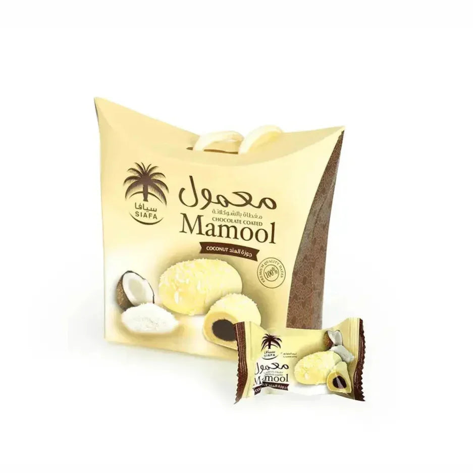 Premium Mamool with Coconut Coating – A Delight for Coconut Lovers - almanaar Islamic Store
