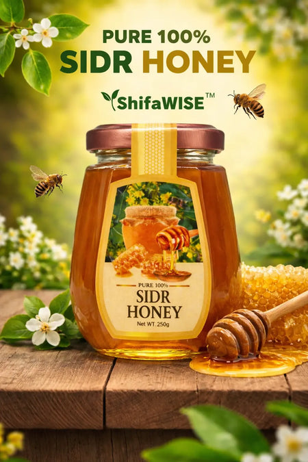 Shifawise Pure Sidr Honey – 100% Natural (250g) almanaar Islamic Store