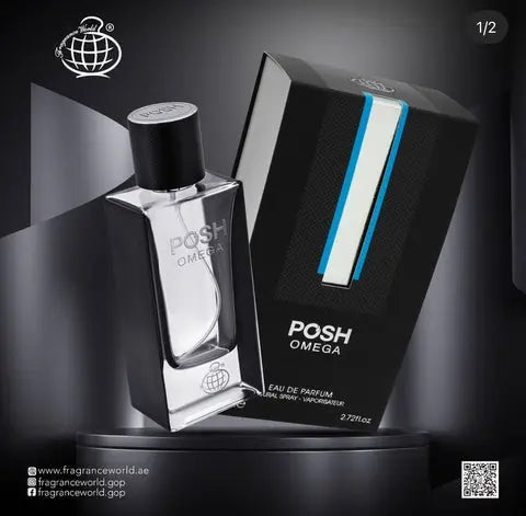 Posh Omega Eau de Parfum 100ml Fragrance World - almanaar Islamic Store