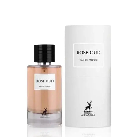 Rose Oud Eau De Parfum 100ml Alhambra - almanaar Islamic Store