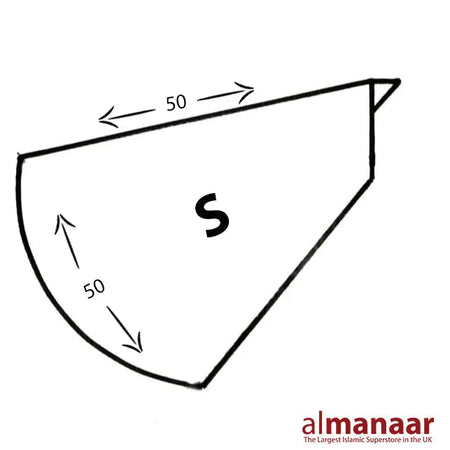 Hijab Size Chart | Almanaar islamic Store