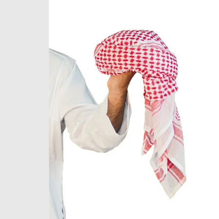 Readymade Shemagh – Traditional Arabic Headscarf - almanaar Islamic Store