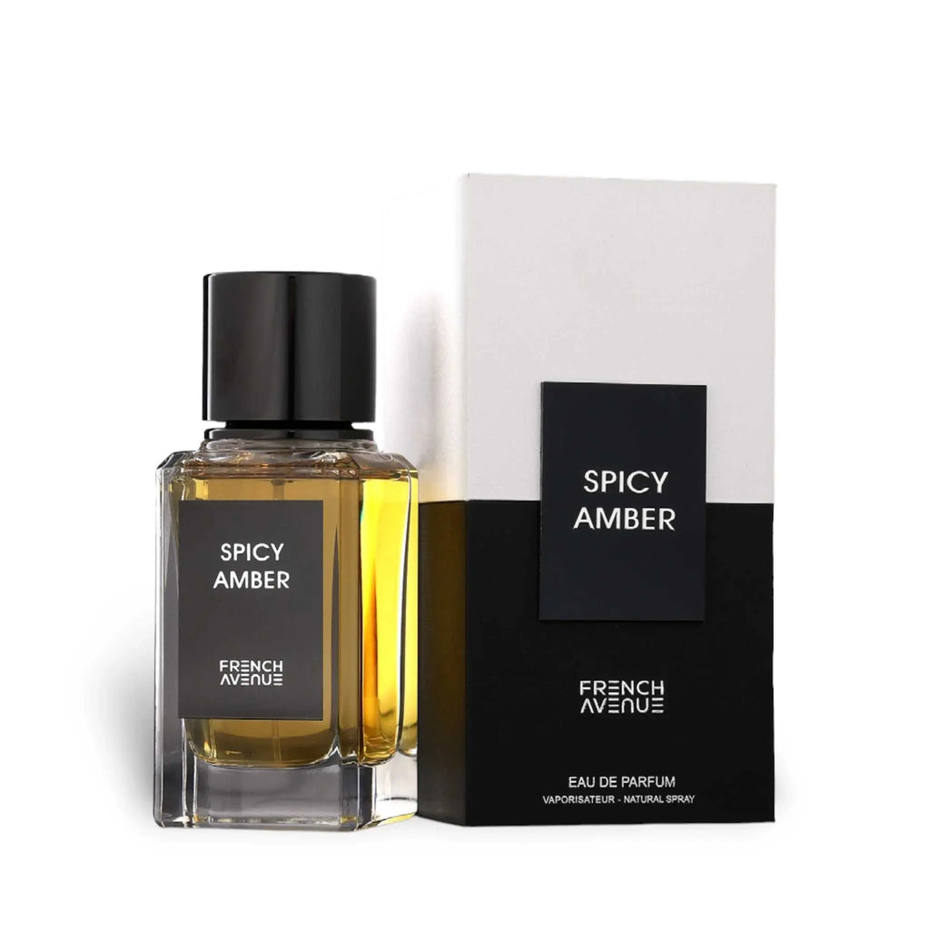 Spicy Amber 100ml Eau De Parfum French Avenue By Fragrance World - almanaar Islamic Store