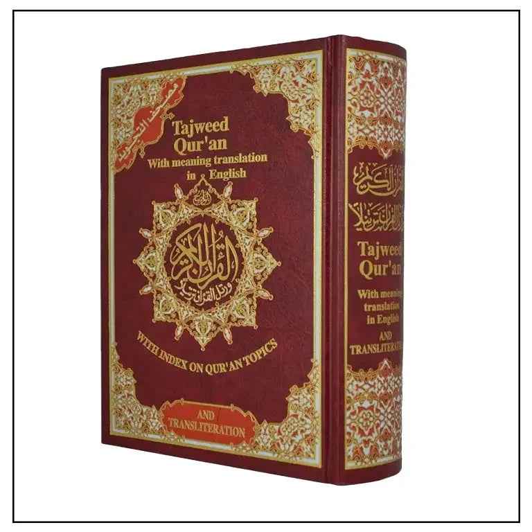 Tajweed Quran with English Translation and Transliteration - Original Print