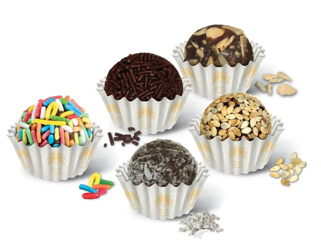 Siafa Tamaria Assorted Date Delights – 300g (Product of Saudi Arabia) - almanaar Islamic Store