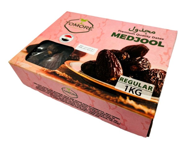 Egyptian Premium Medjool Dates Class A REGULAR Size 1kg - almanaar Islamic Store