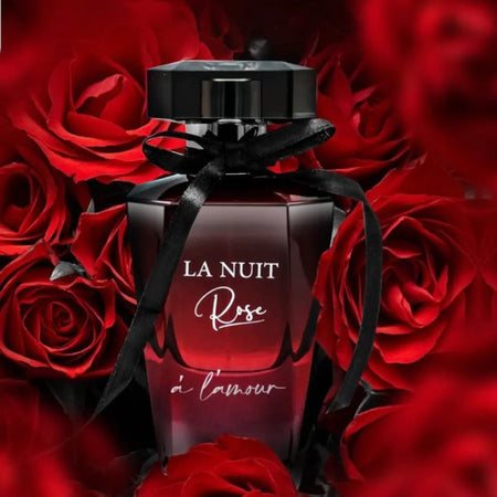 La Nuit Rose Eau De Parfum 100ml Fragrance World.|almanaar islamic store
